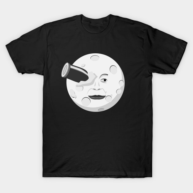 George Melies a Trip to the Moon T-Shirt by burrotees